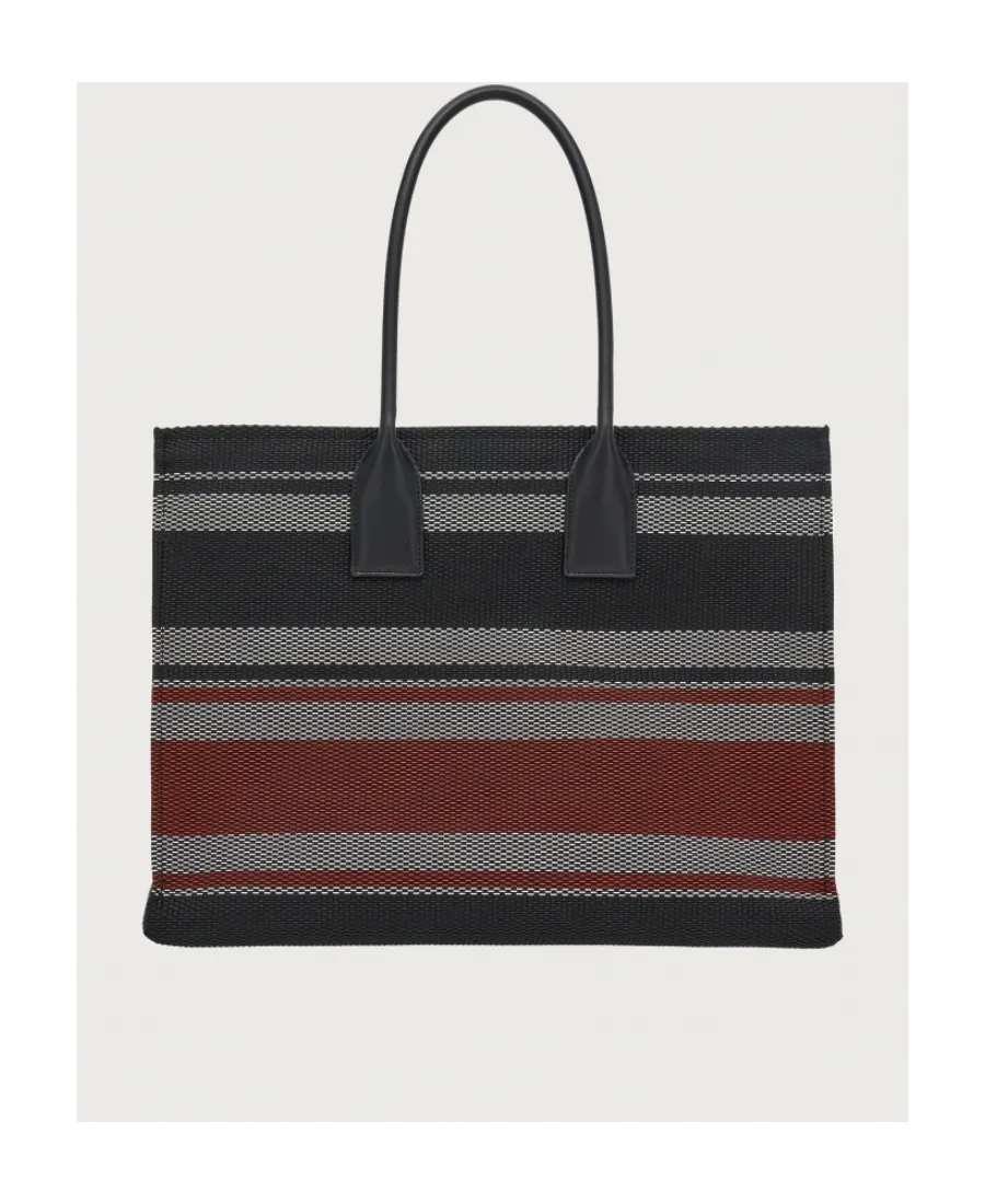 Logo Jacquard Signature Tote Bag