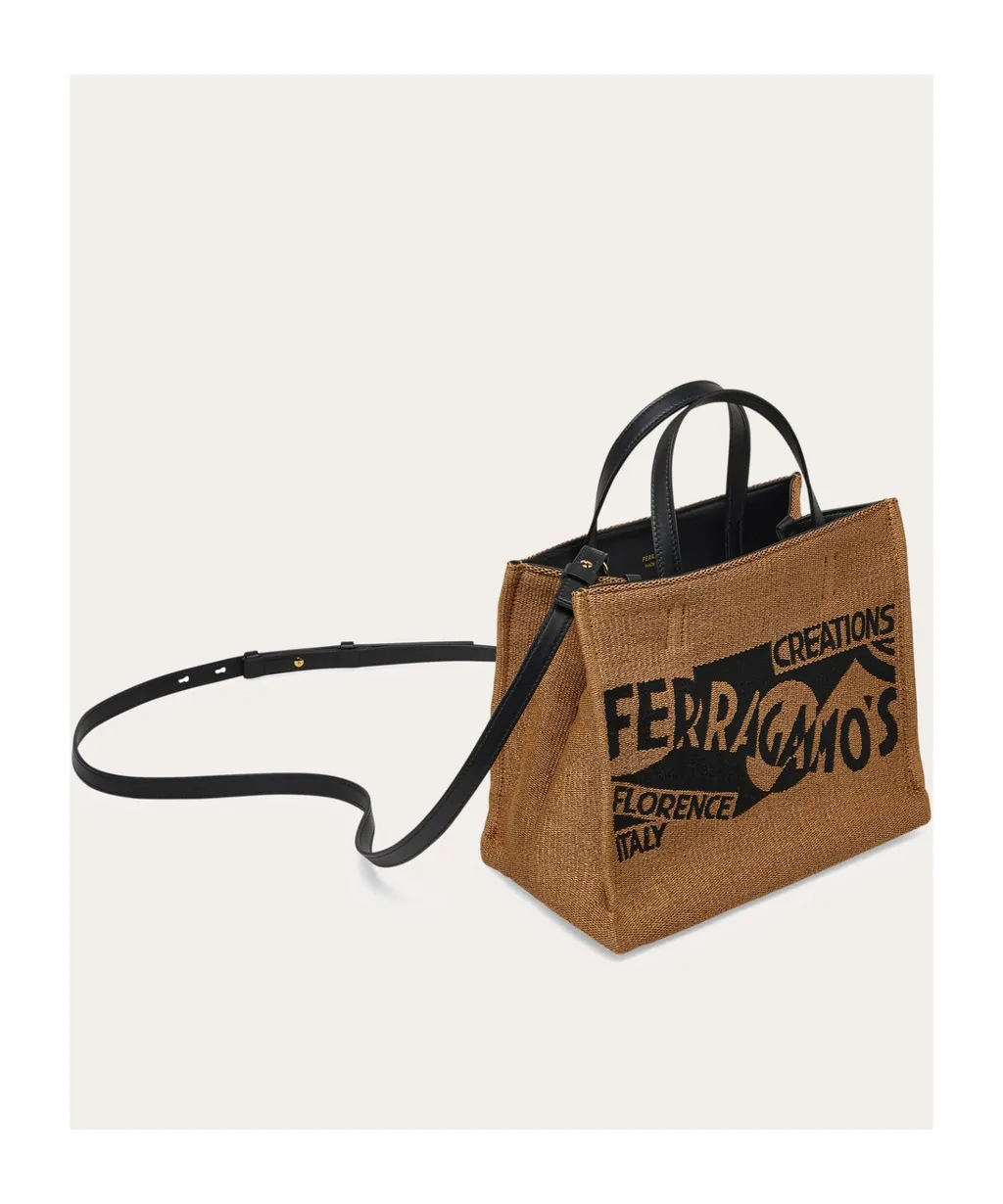 Logo Jacquard Tote Bag