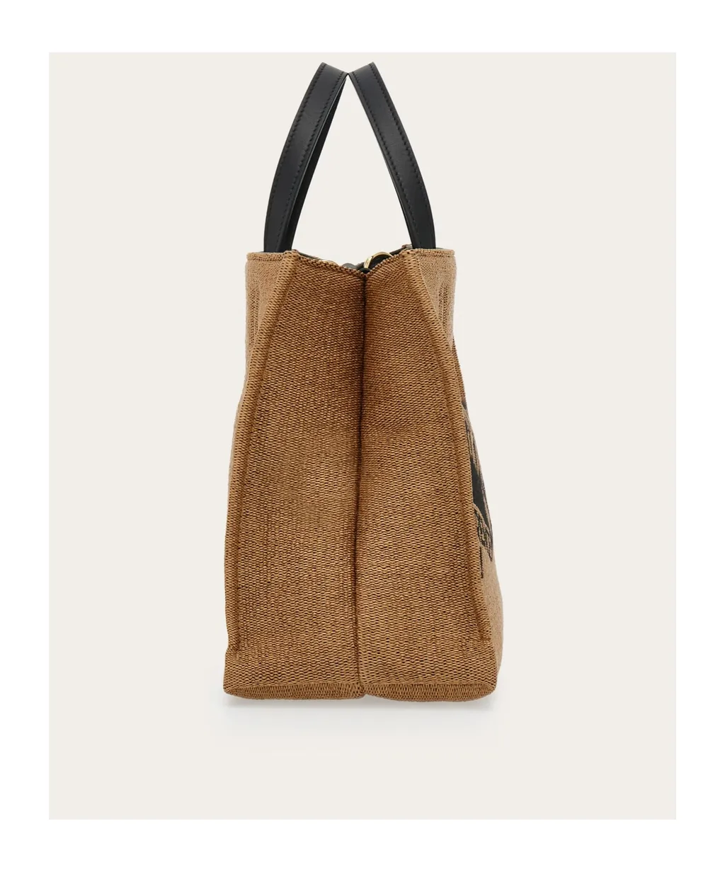 Logo Jacquard Tote Bag
