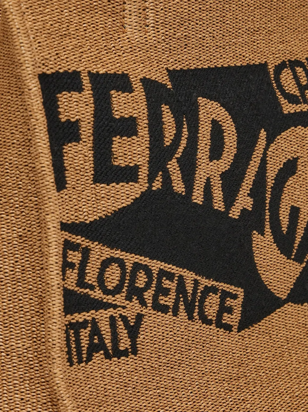 Logo Jacquard Tote Bag
