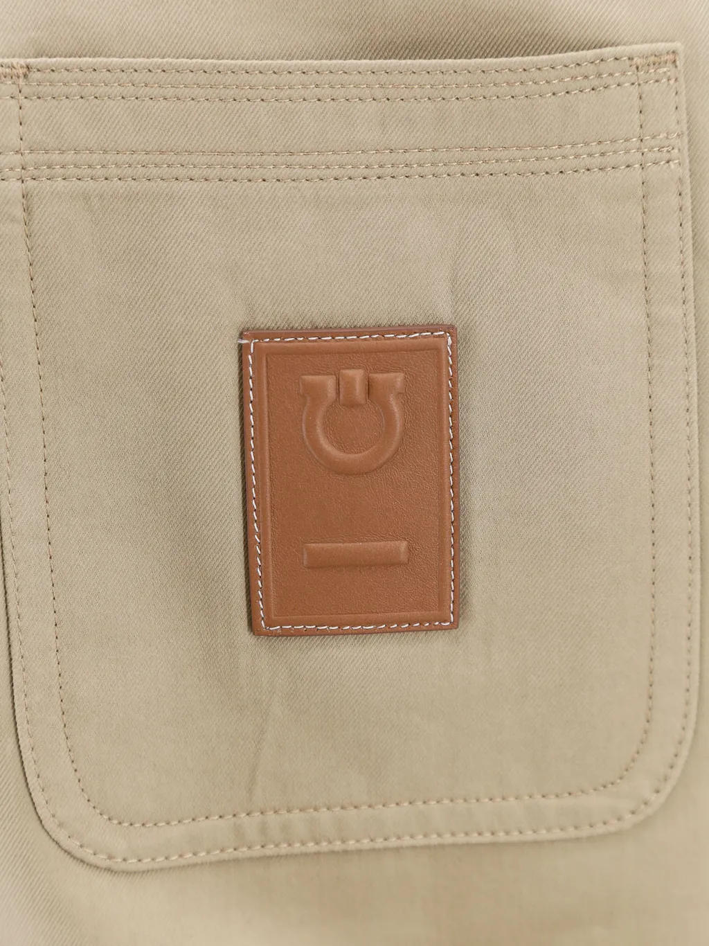 Logo Patch Long-Sleeved Jacket