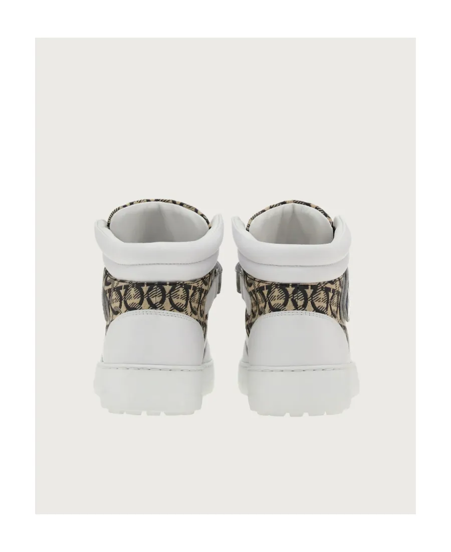 Logo High-Top Sneakers