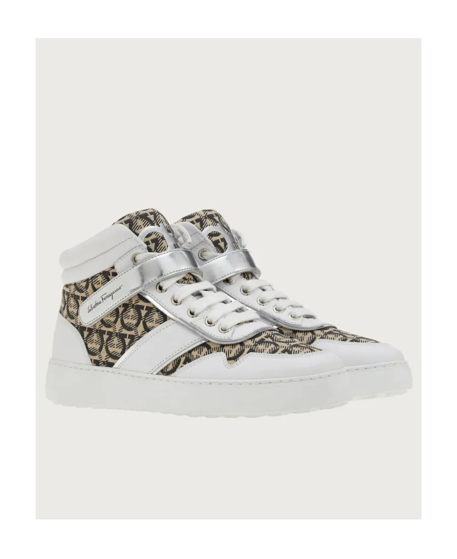 Logo High-Top Sneakers