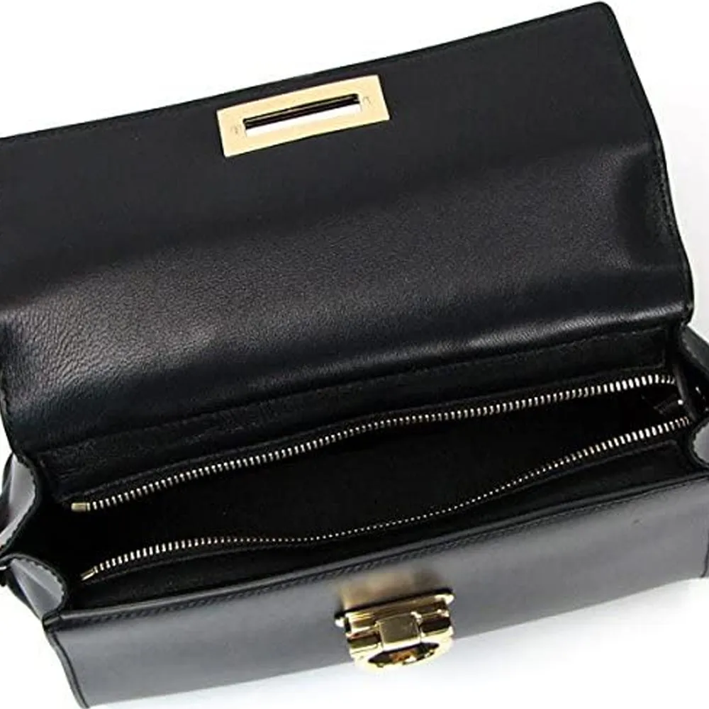 Logo Flip Shoulder Bag