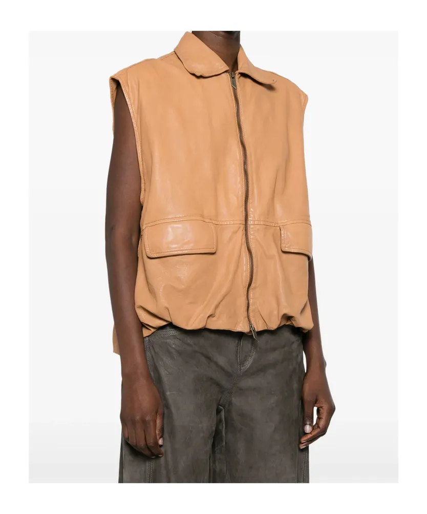 Leather Waistcoat