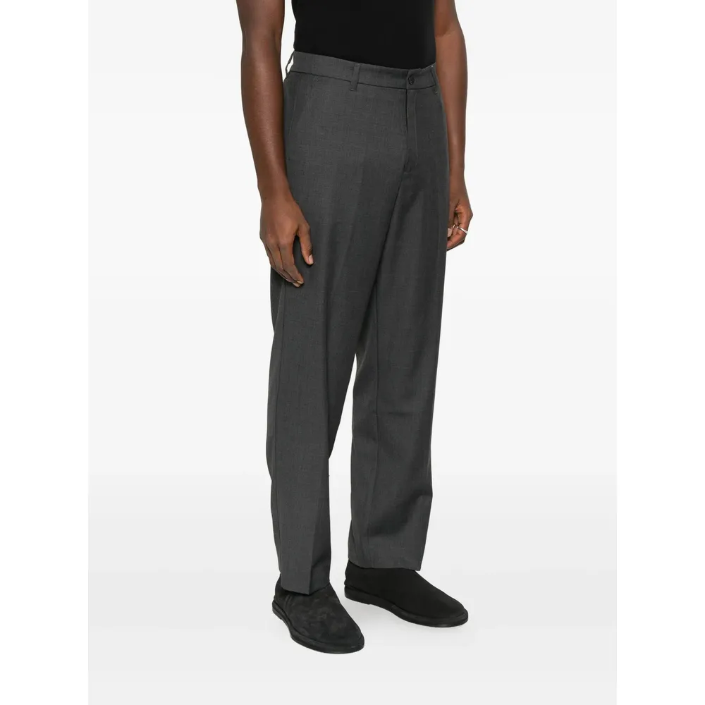 Straight-Leg Casual Pants