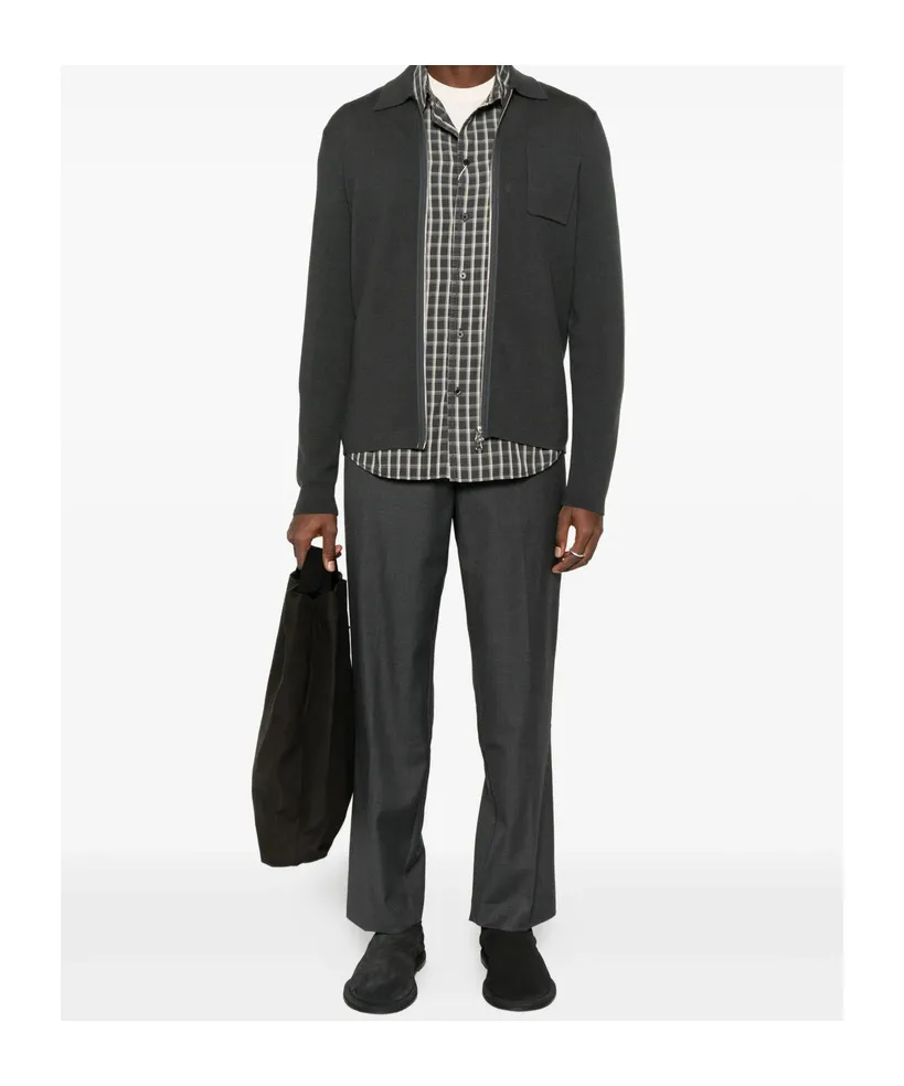 Straight-Leg Casual Pants