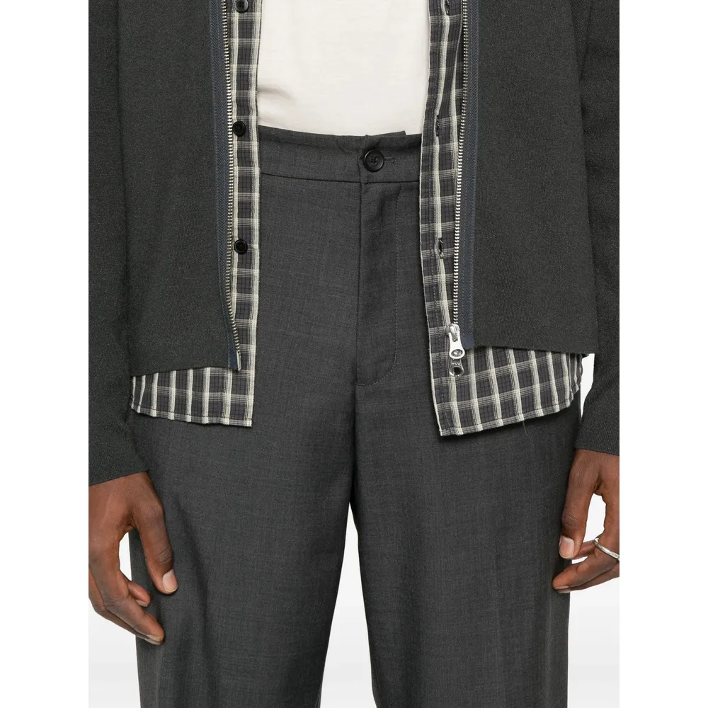 Straight-Leg Casual Pants
