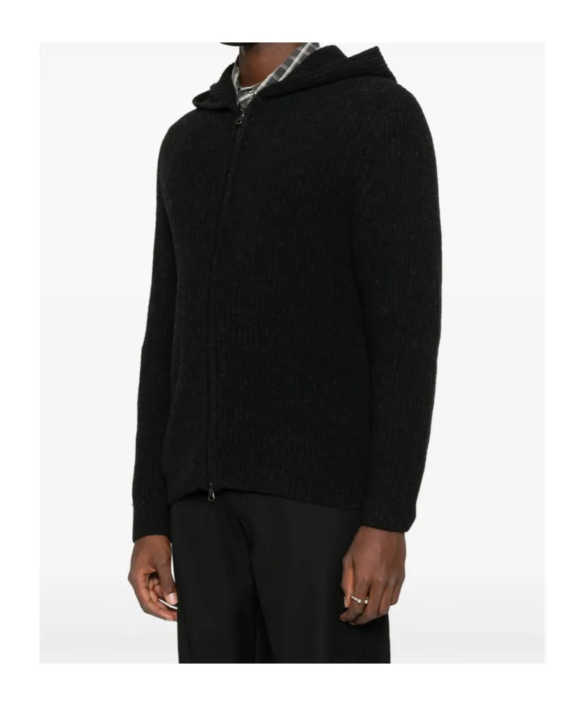 Zip-Up Hooded Sweater