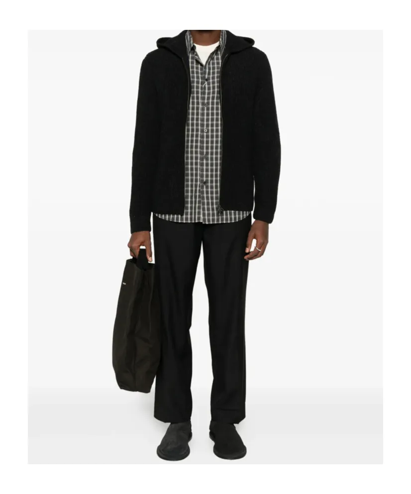 Zip-Up Hooded Sweater