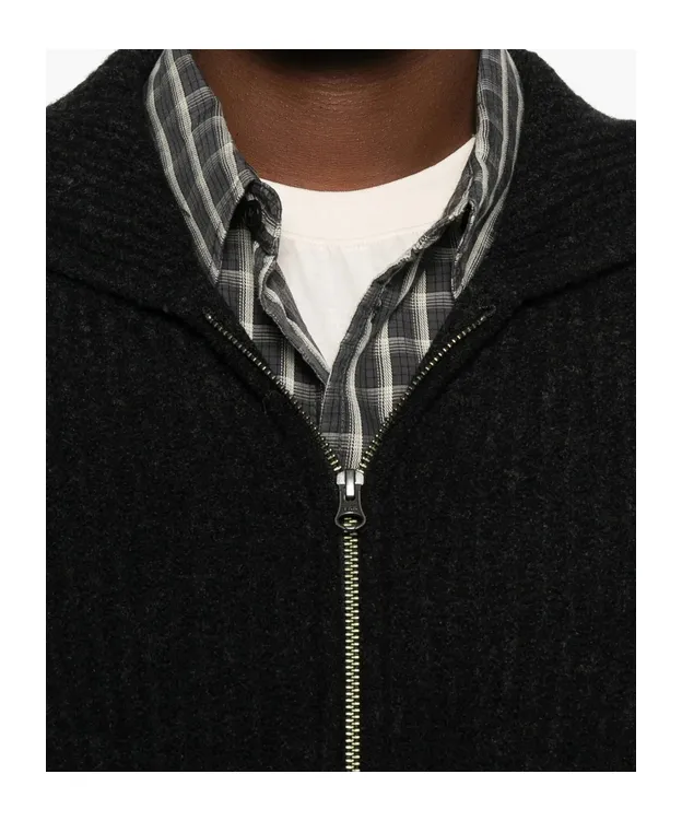 Zip-Up Hooded Sweater