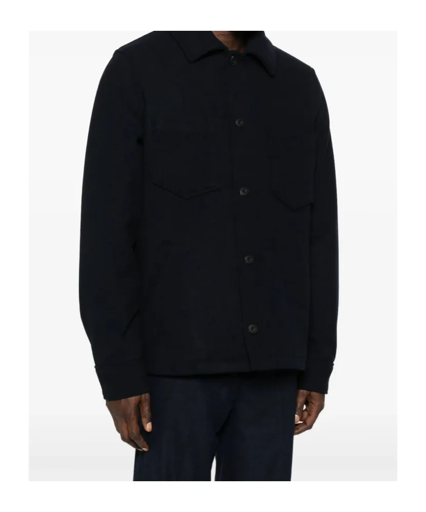 Button-Down Long-Sleeved Casual Jacket