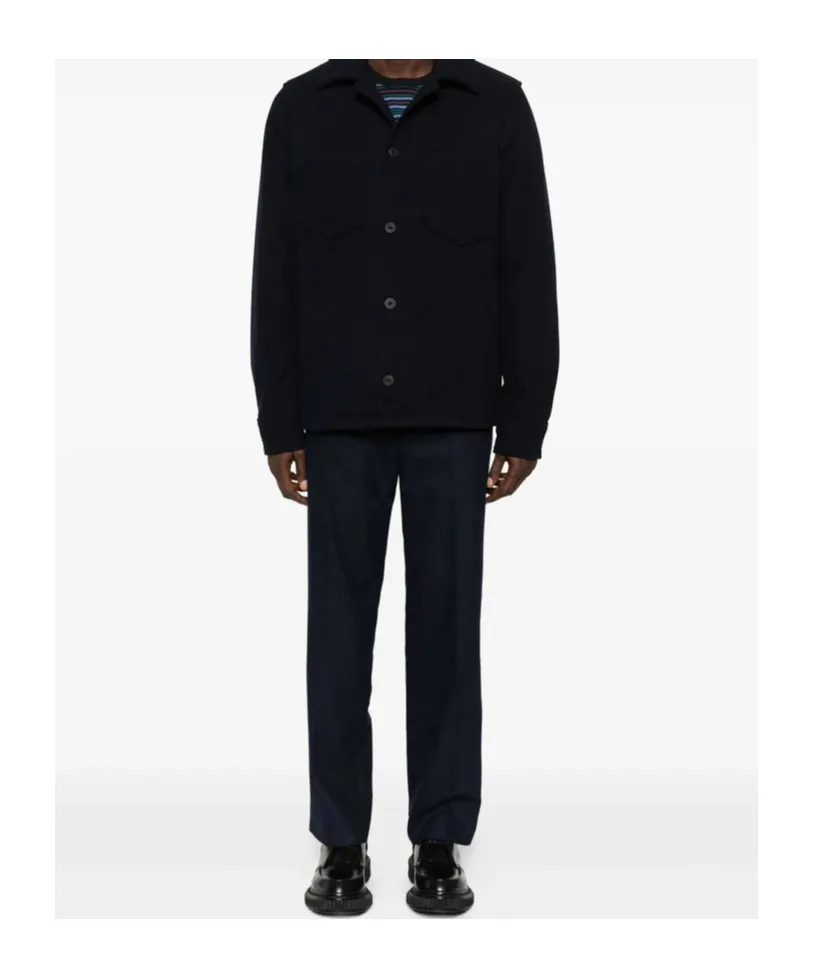 Button-Down Long-Sleeved Casual Jacket