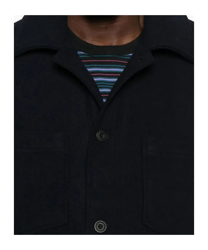 Button-Down Long-Sleeved Casual Jacket