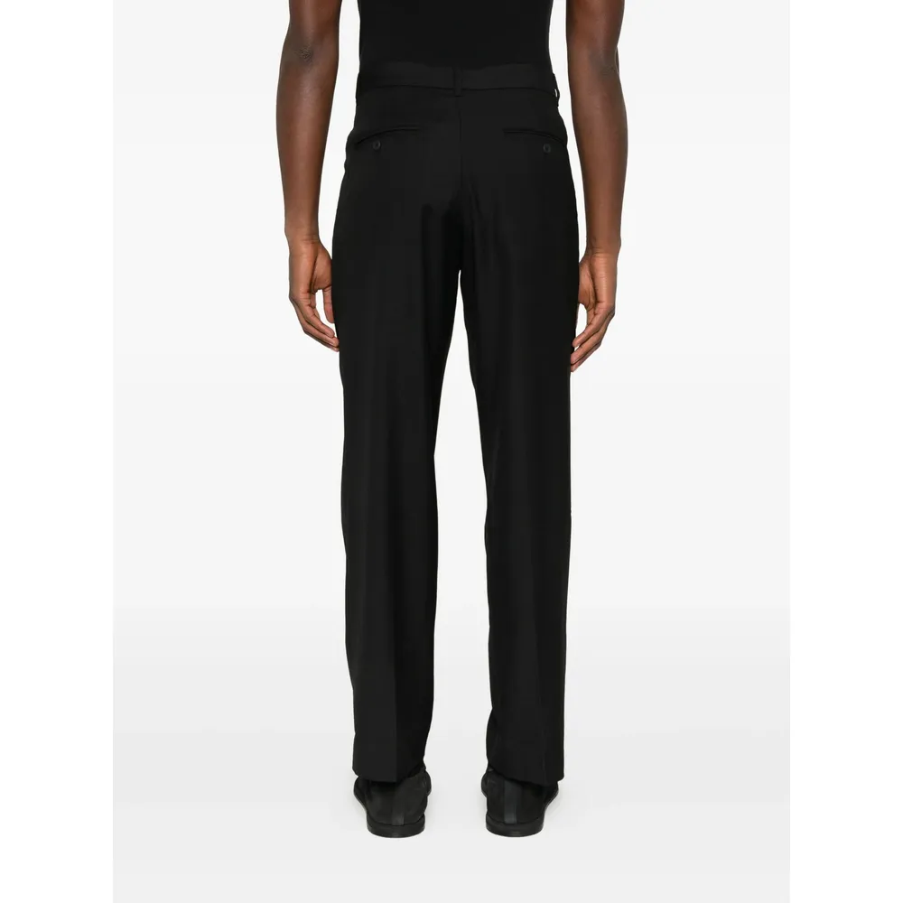 Straight-Leg Casual Pants