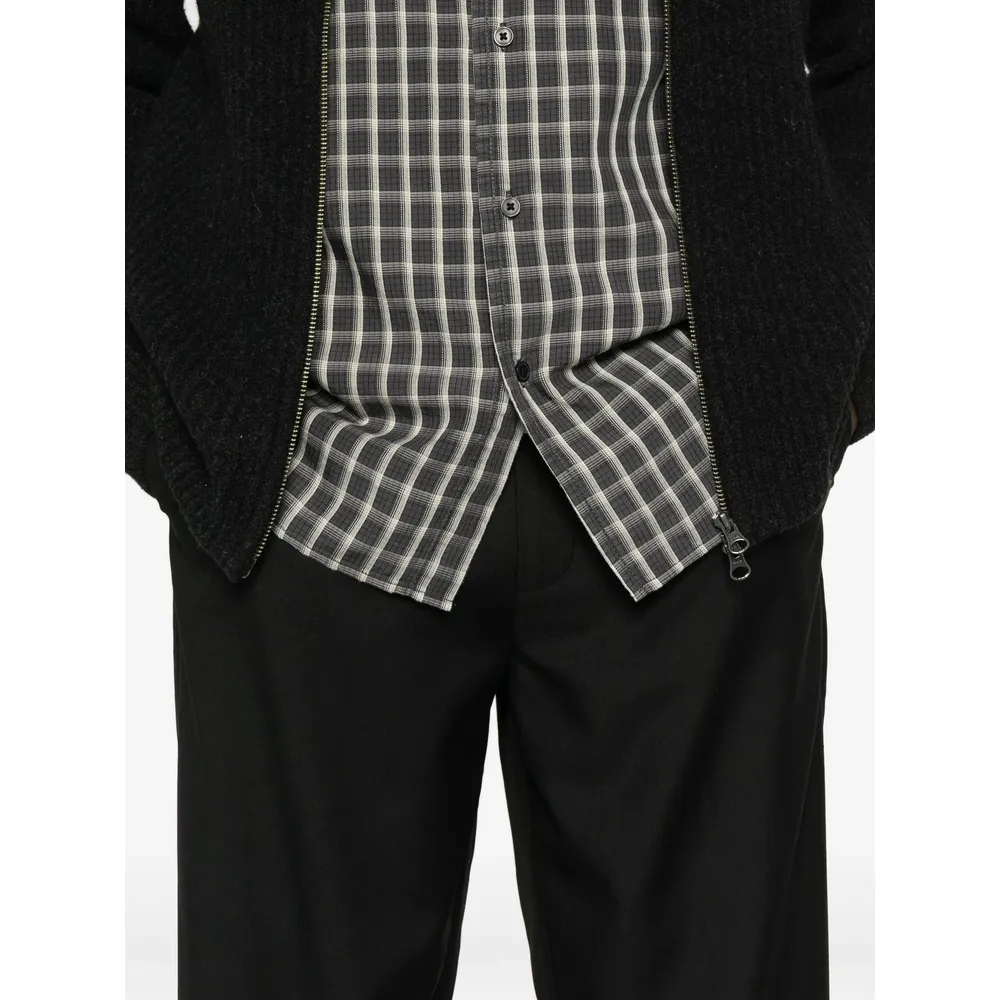 Straight-Leg Casual Pants