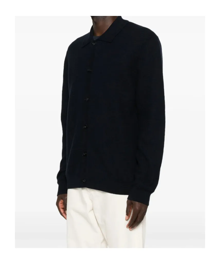 Button Long-Sleeved Sweater