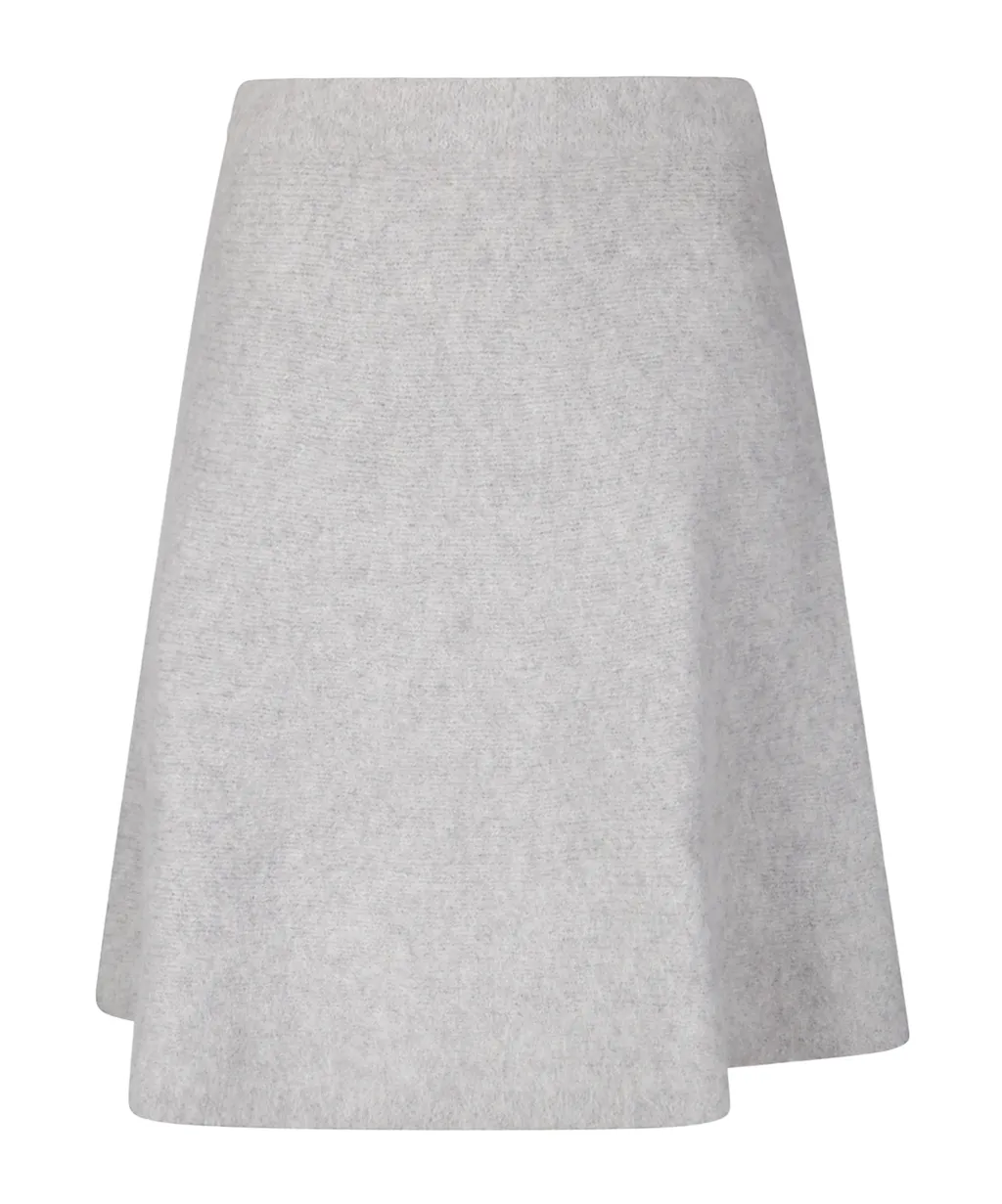 Pleated Detail Skirt