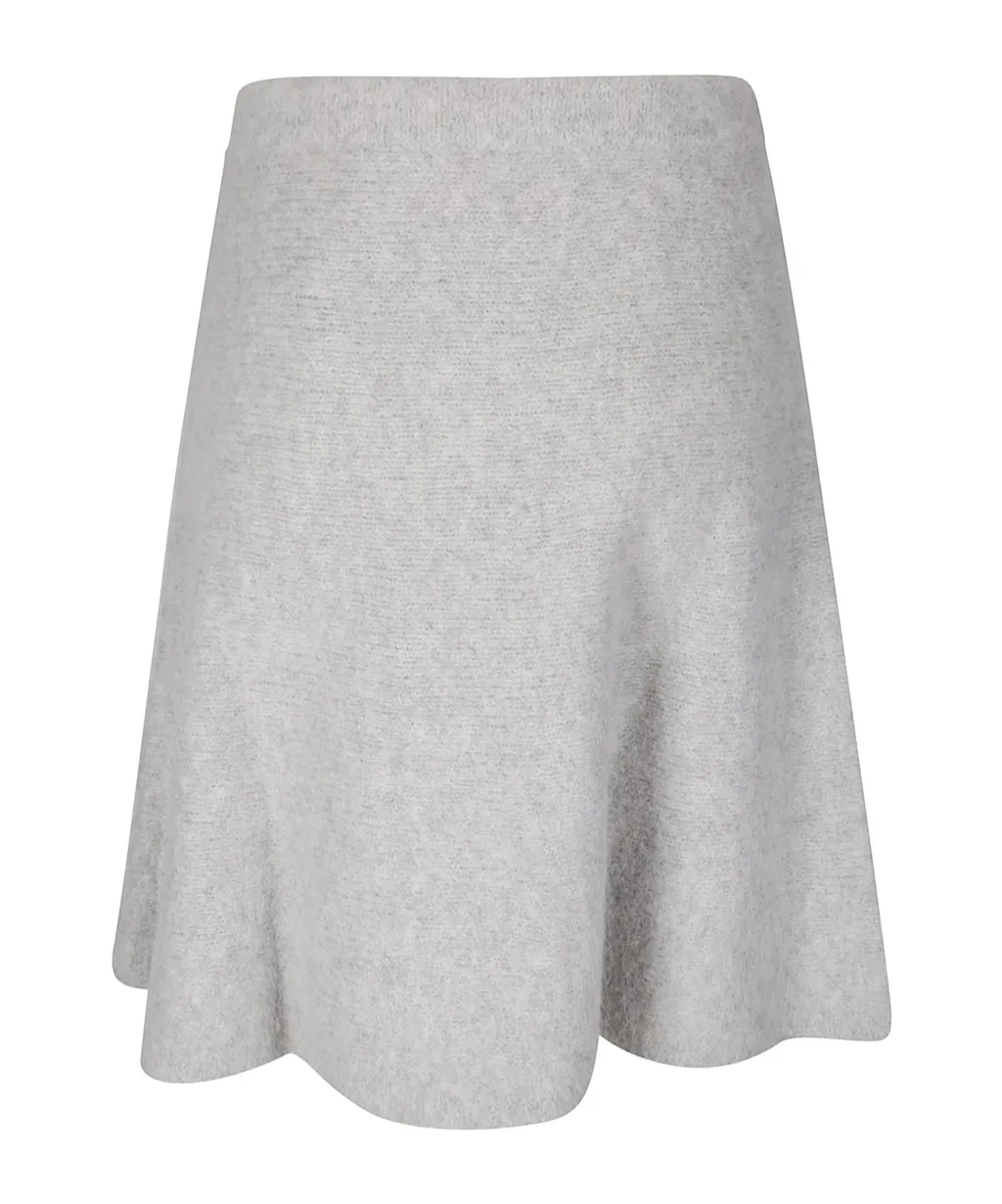 Pleated Detail Skirt