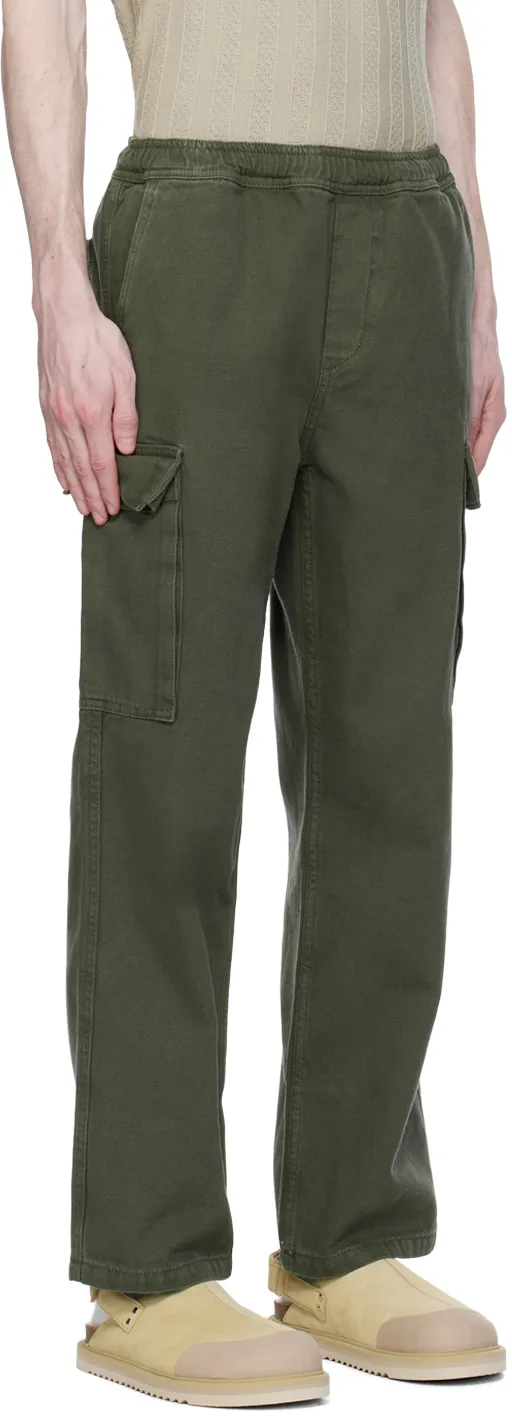Elastic Waist Casual Pants