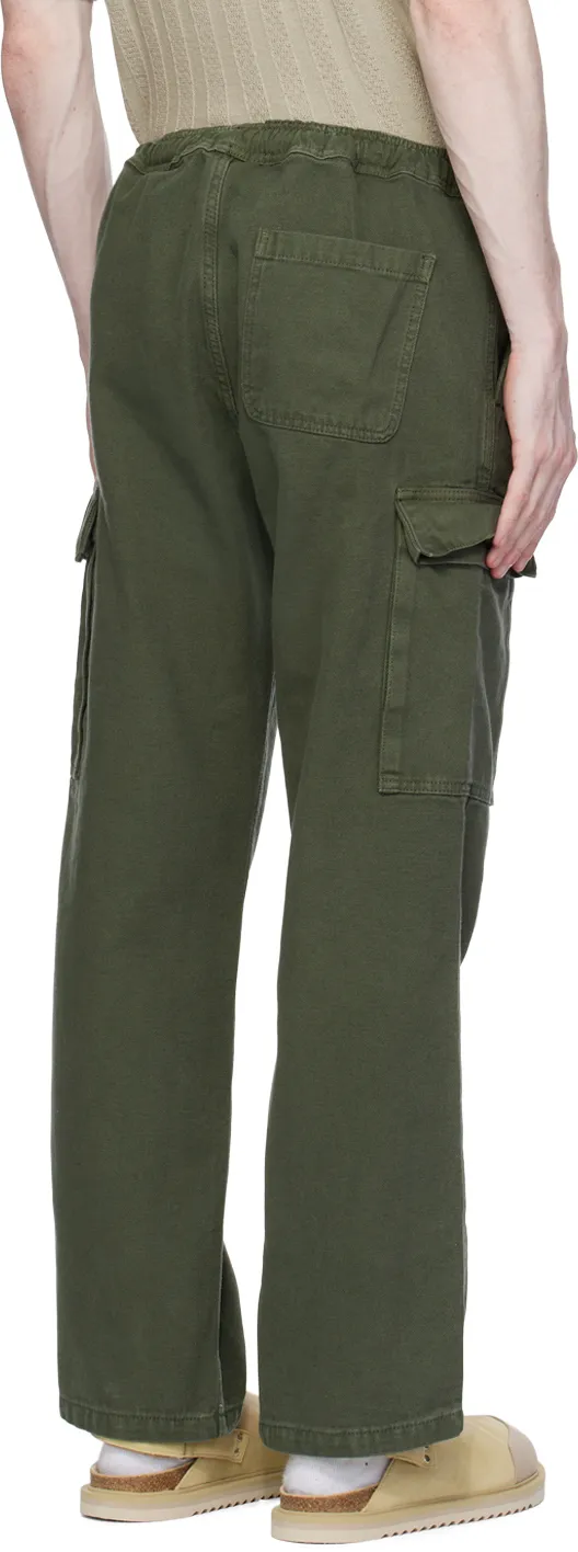 Elastic Waist Casual Pants