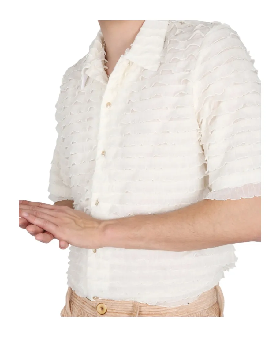 Noam Textured Button-Up Shirt