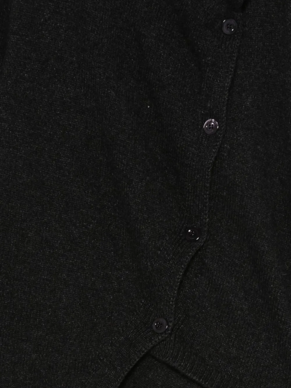 Asymmetric Button-Down Sweater