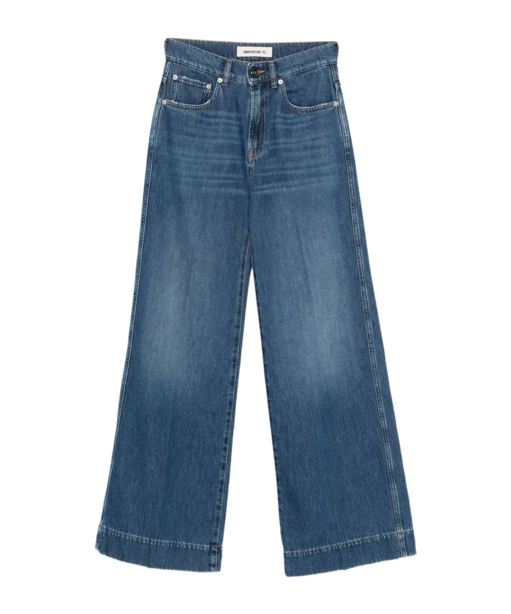 Logo-Patch Jeans