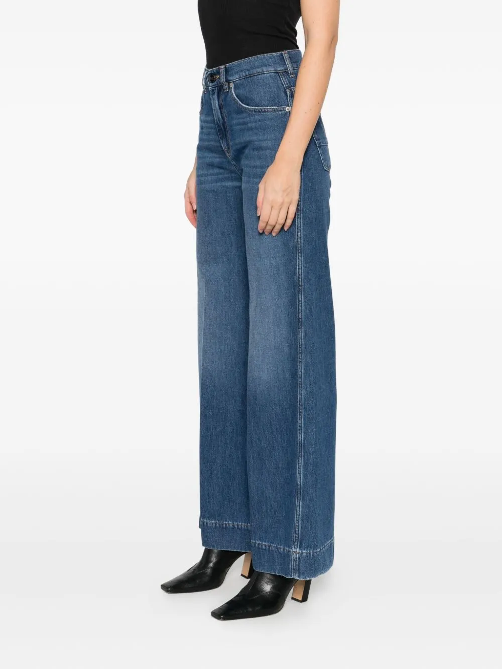 Logo-Patch Jeans