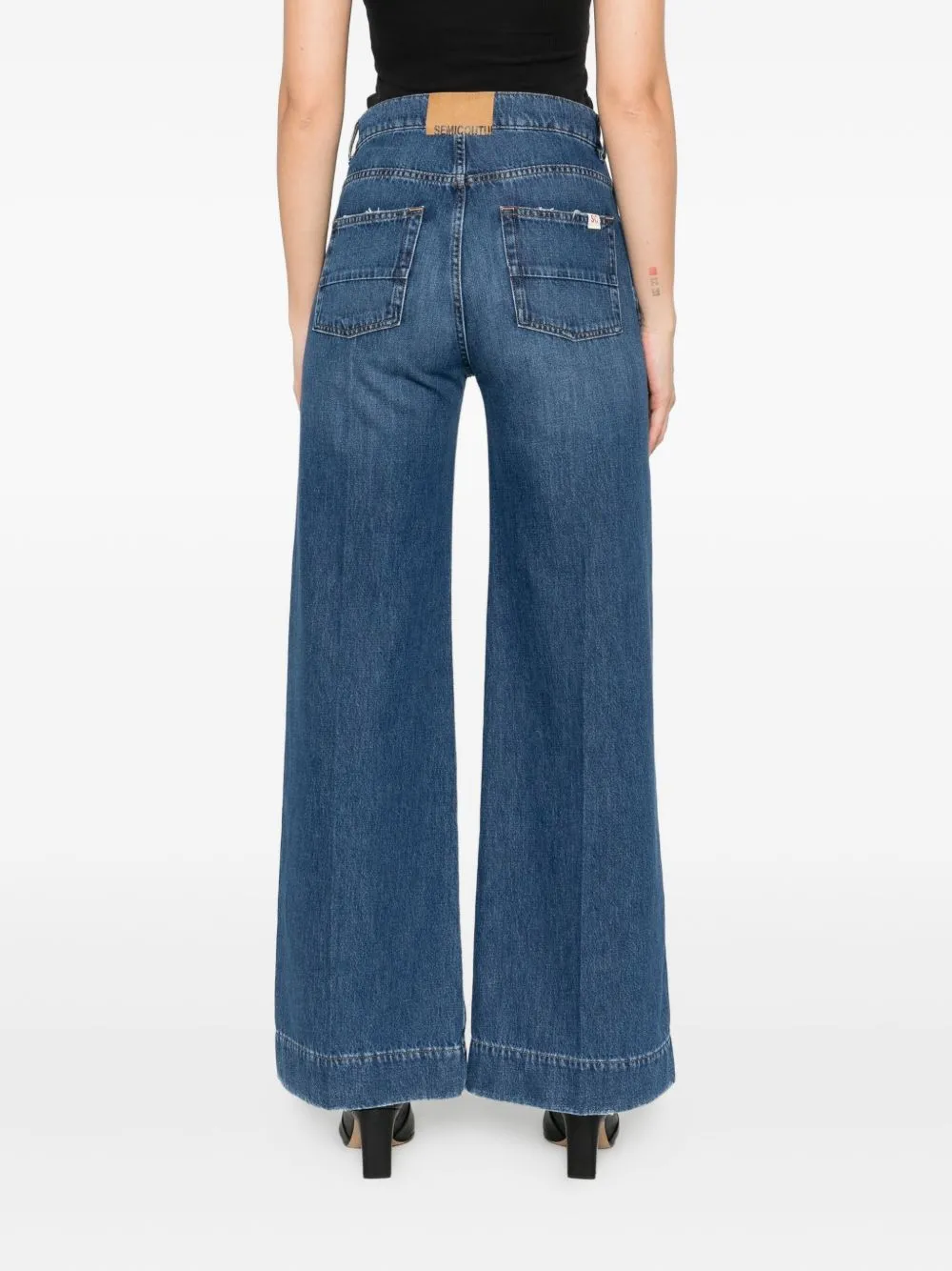 Logo-Patch Jeans