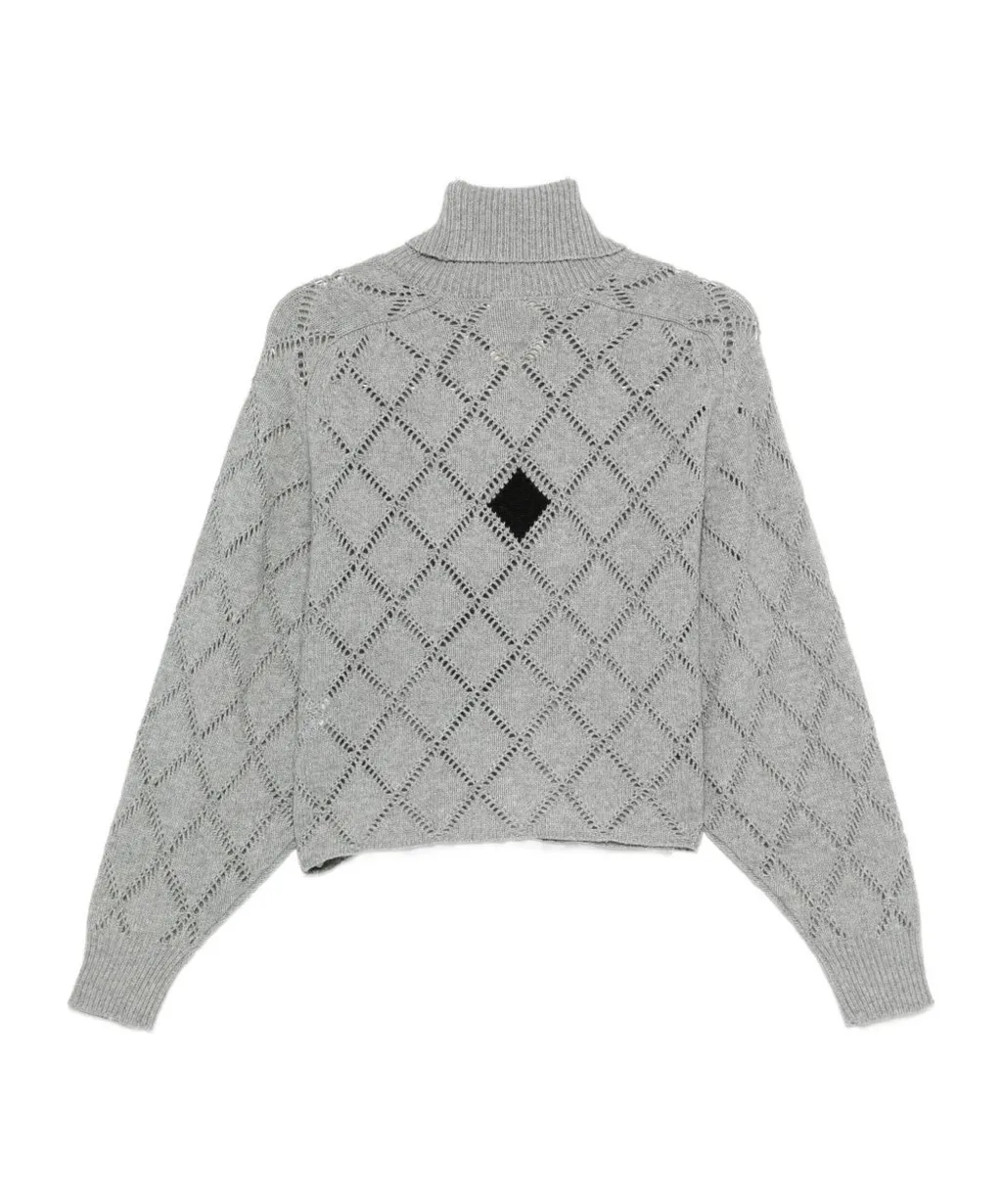 Turtleneck Long-Sleeved Sweater