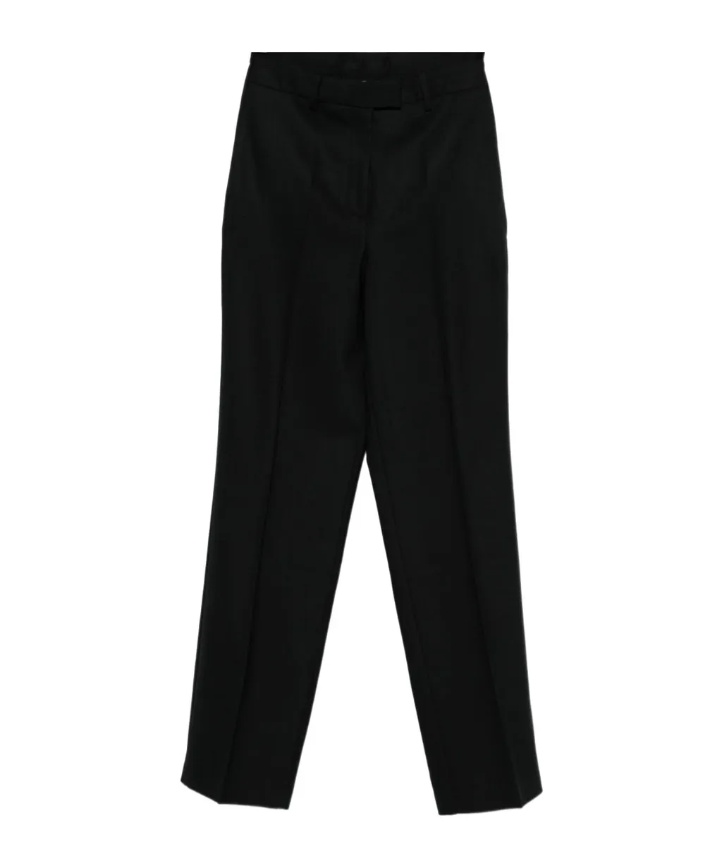 Straight-Leg Casual Pants