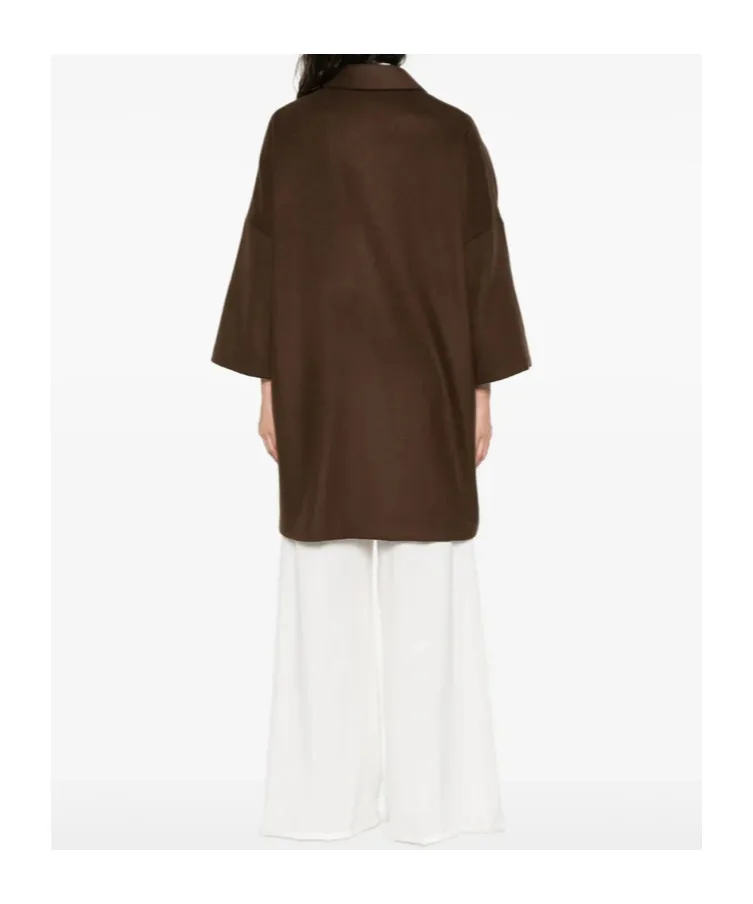 Lapel Wide-Sleeved Coat