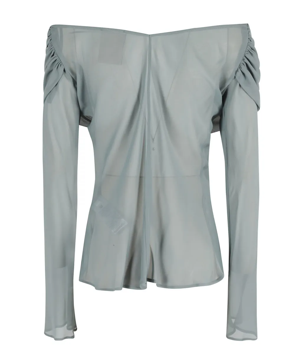 Aquilina Draped Top