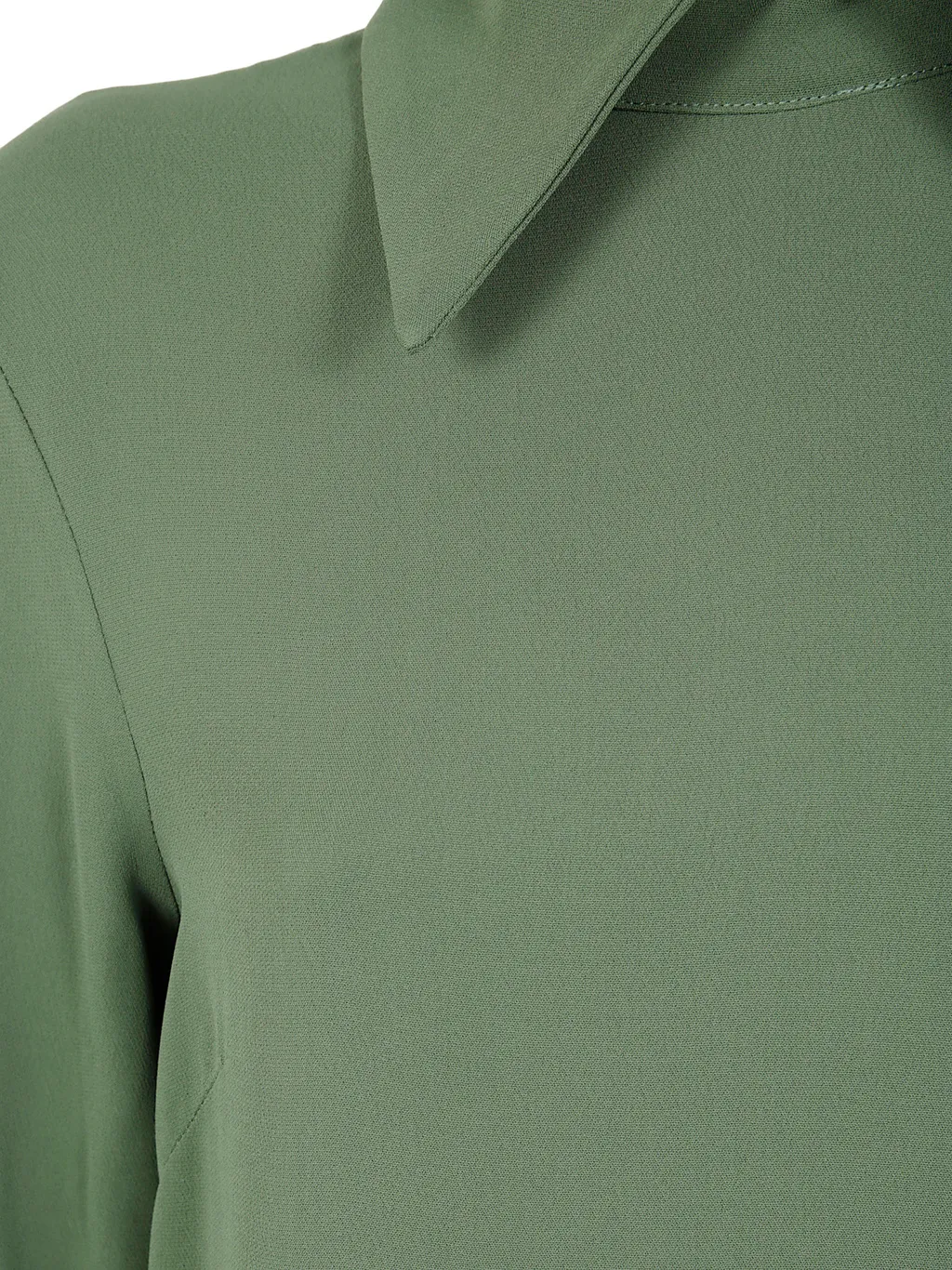Lapel Long-Sleeved Dress