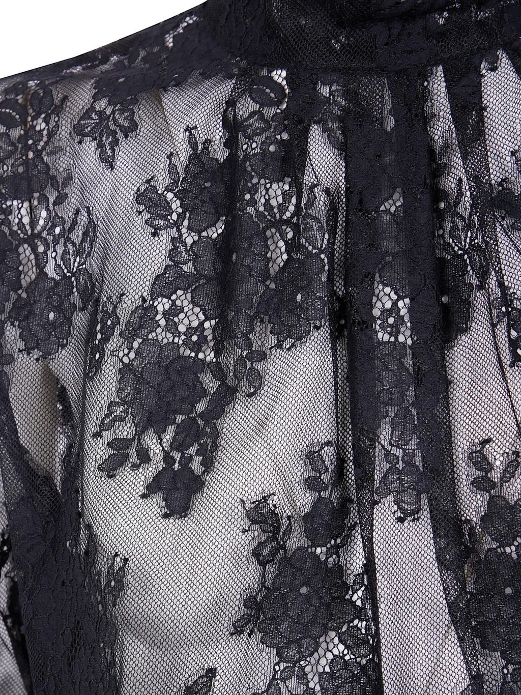 Lace Long-Sleeved Dress