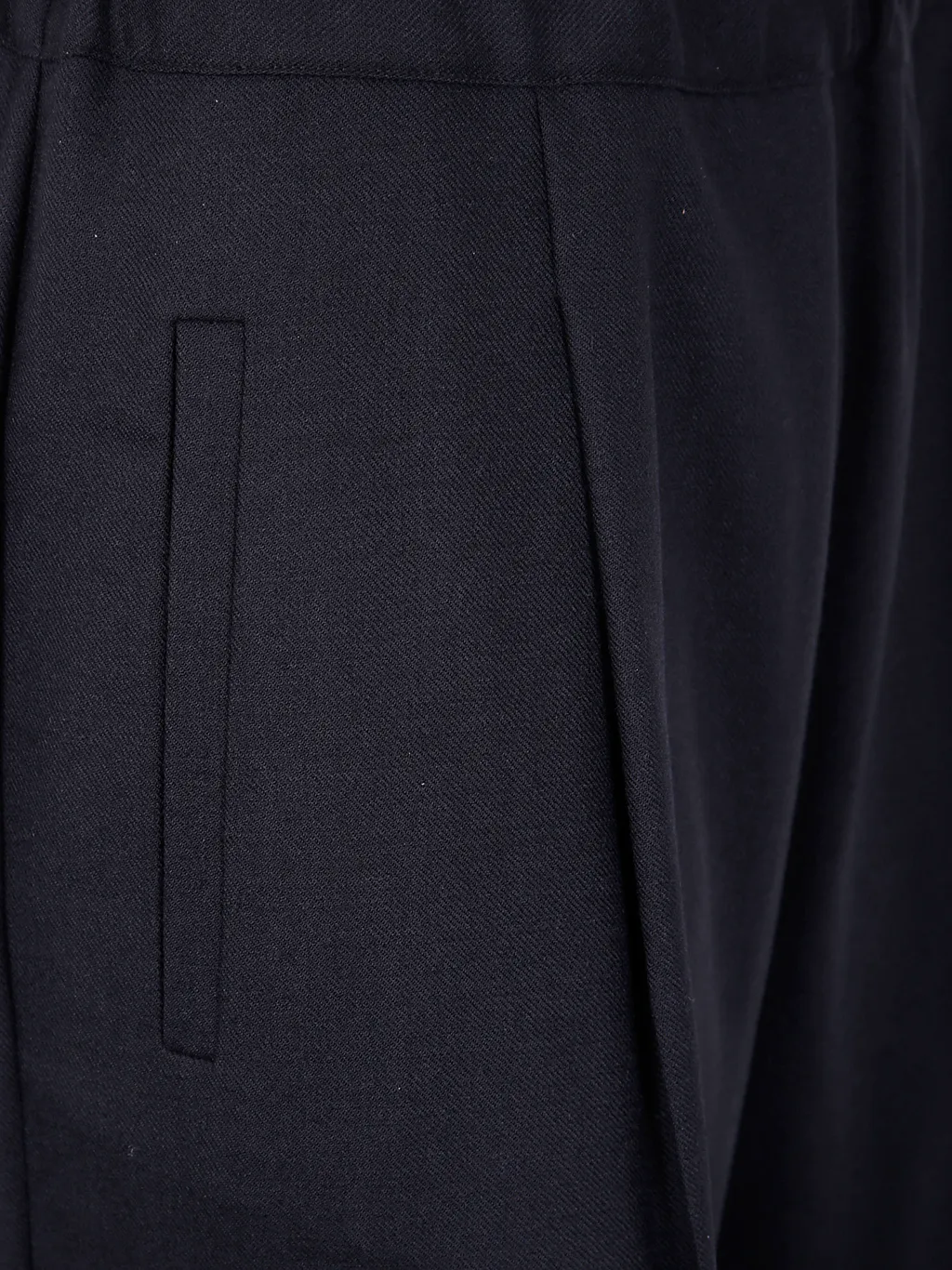 Pleat-Detail Trousers