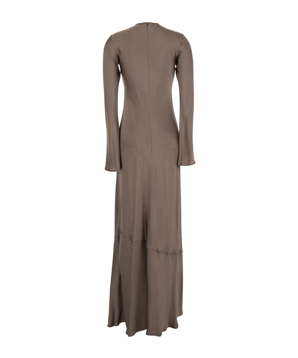 Crewneck Long Dress