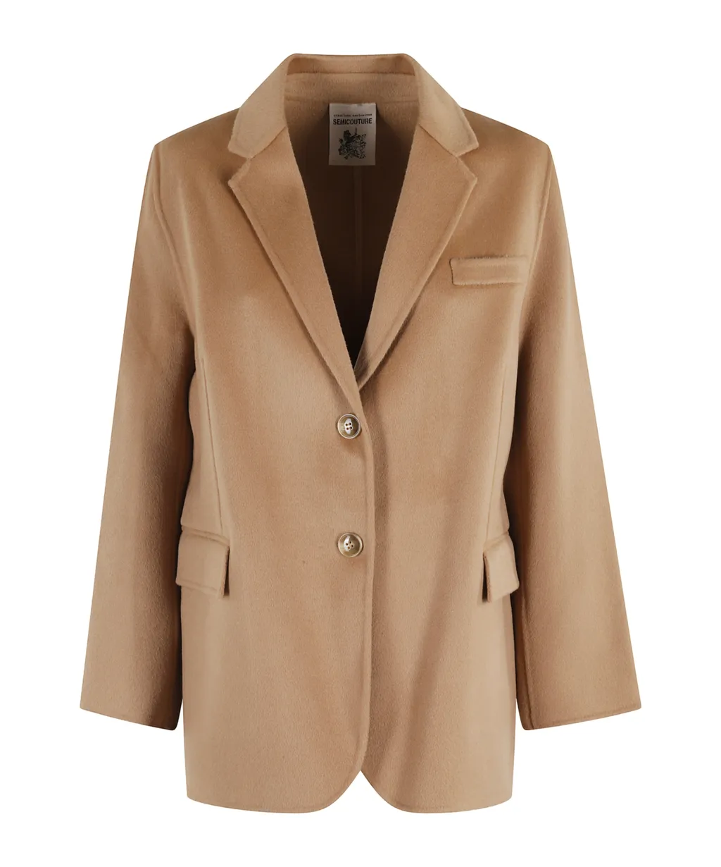 Single-Breasted Casual Jacket