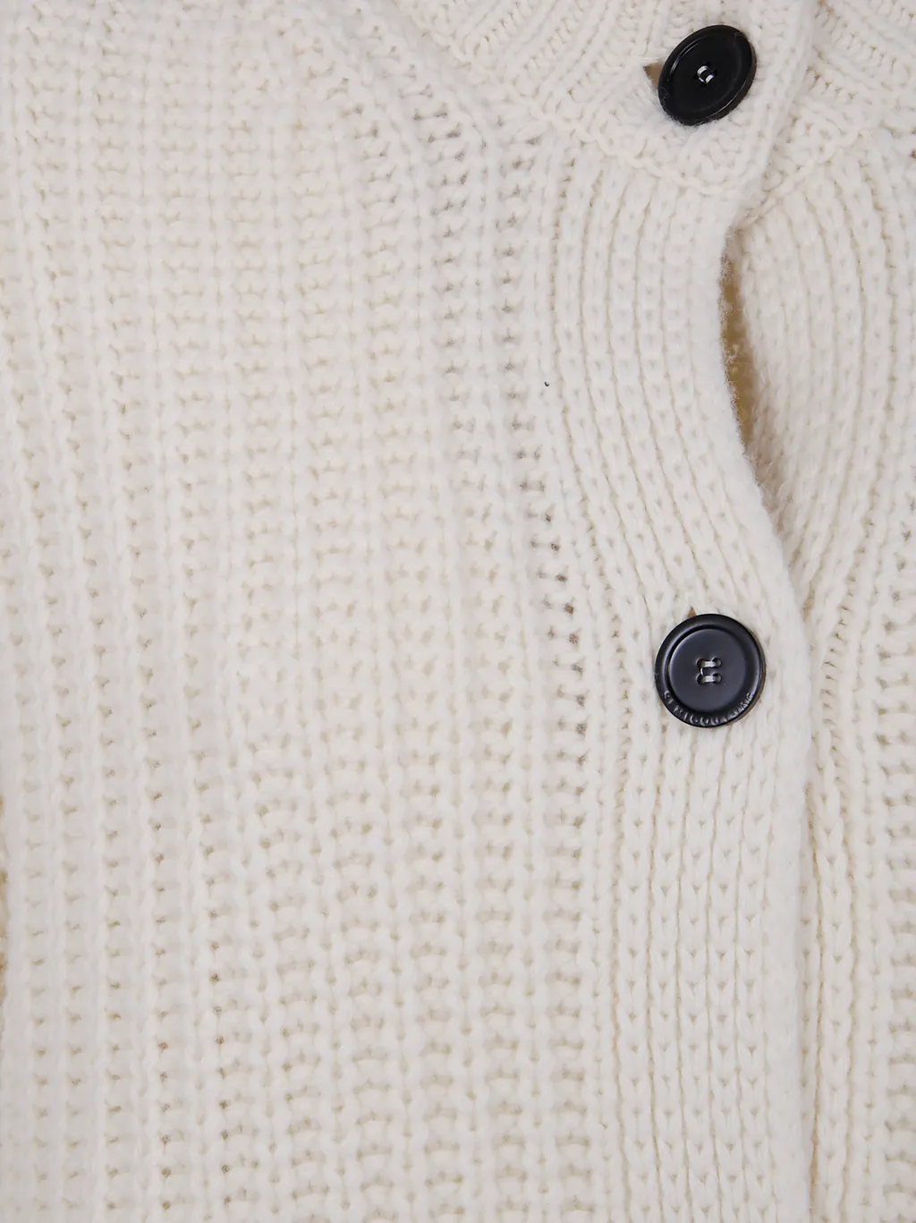 Amalia Ribbed Wool Cardigan