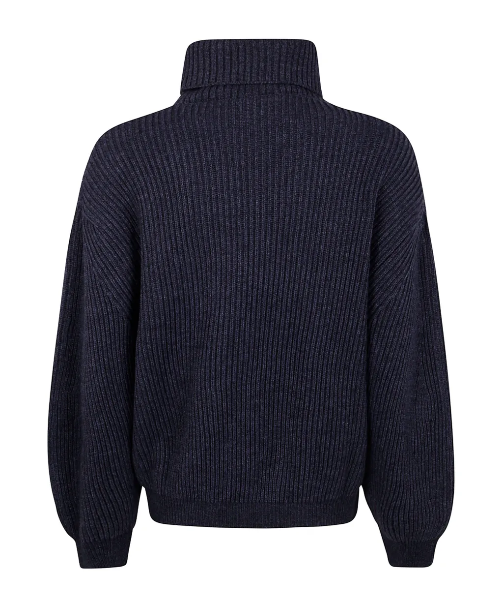 Oversized Turtleneck Sweater