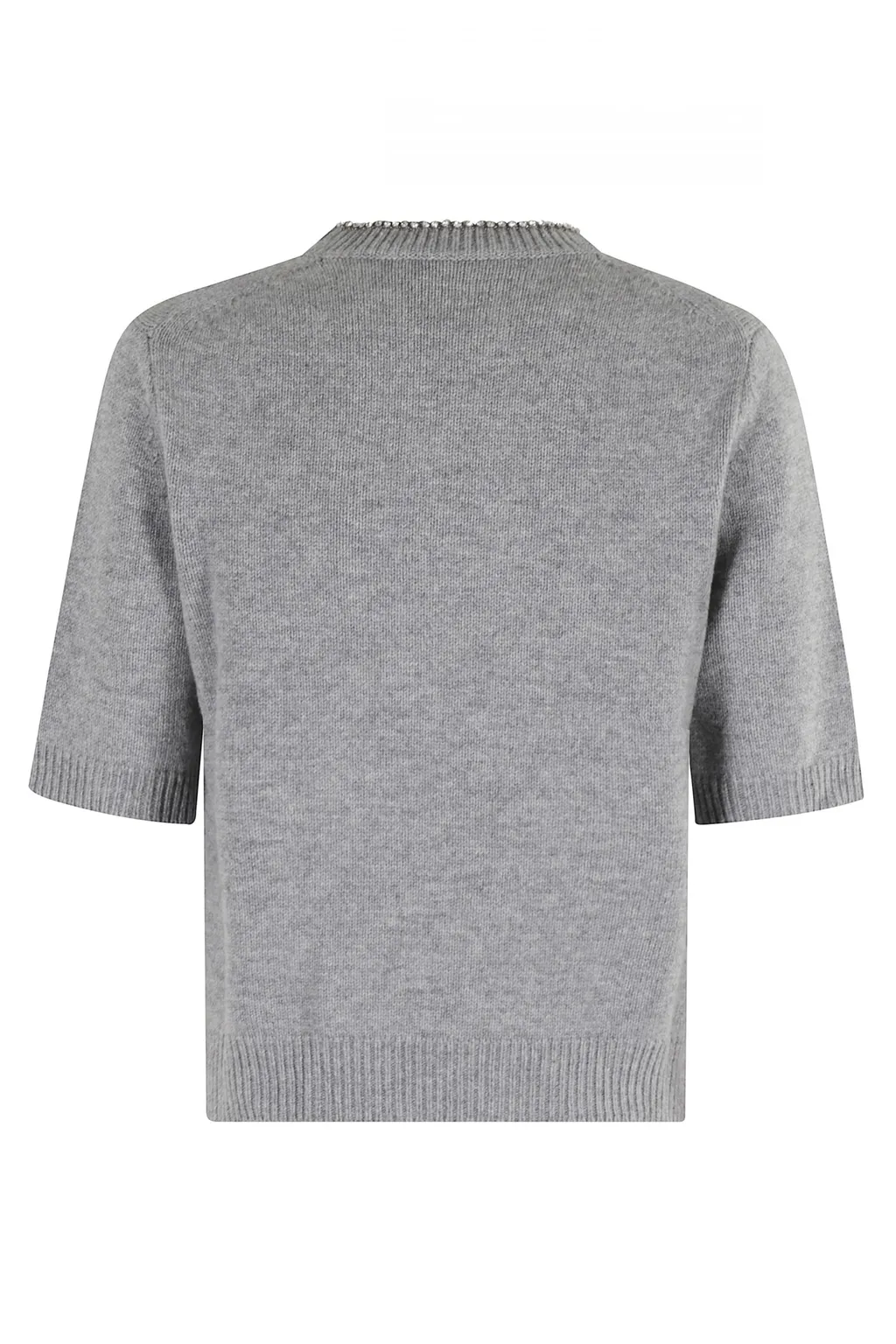 Crew Neck Ribbed Sweater