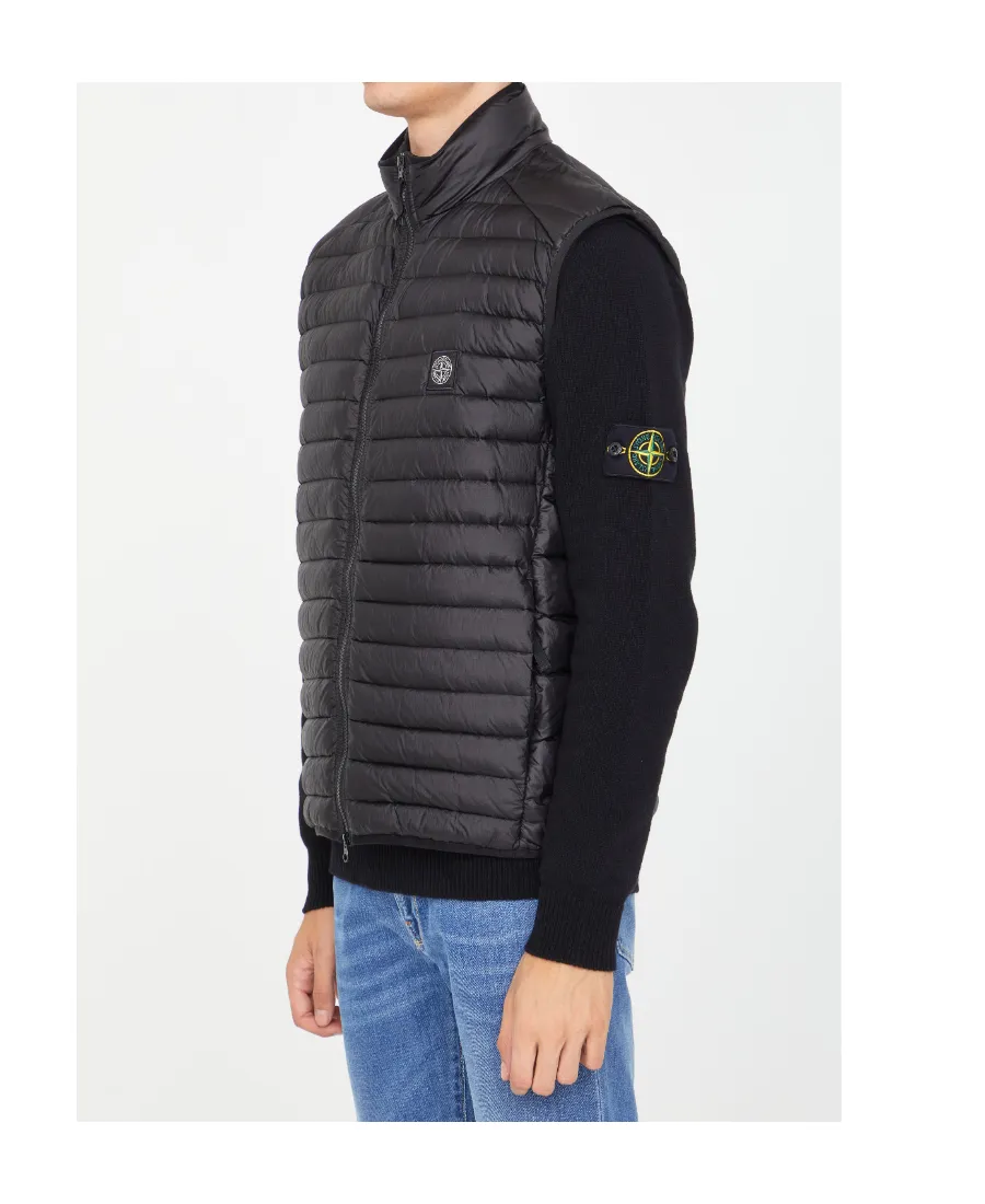 Compass Logo-Patch Padded Gilet