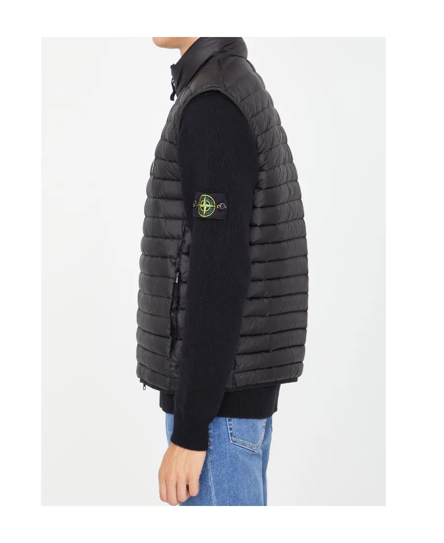 Compass Logo-Patch Padded Gilet
