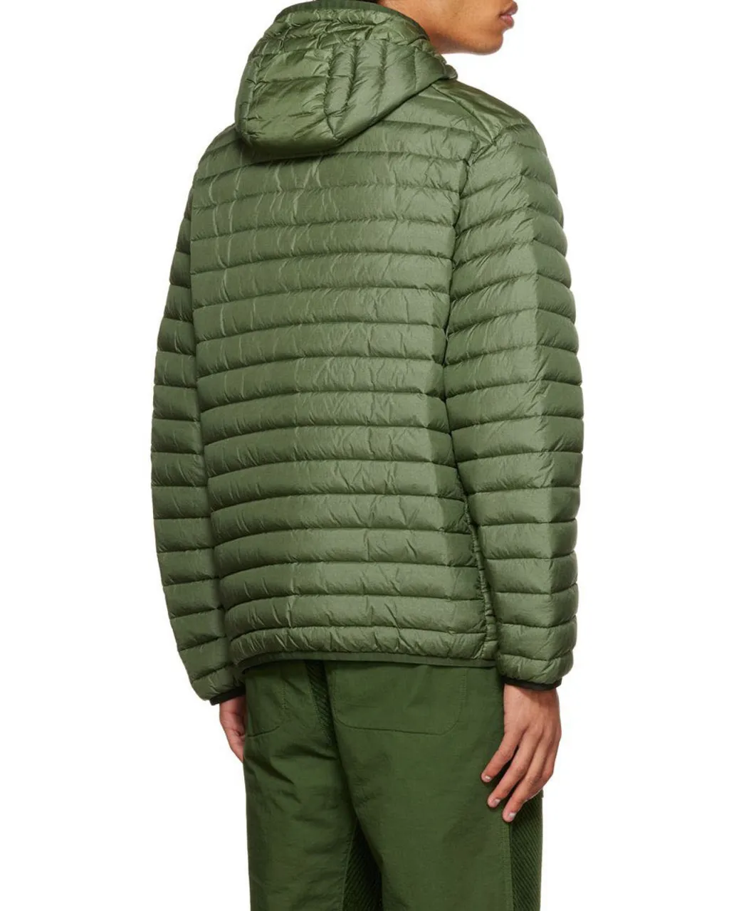 Compass-Patch Puffer Jacket