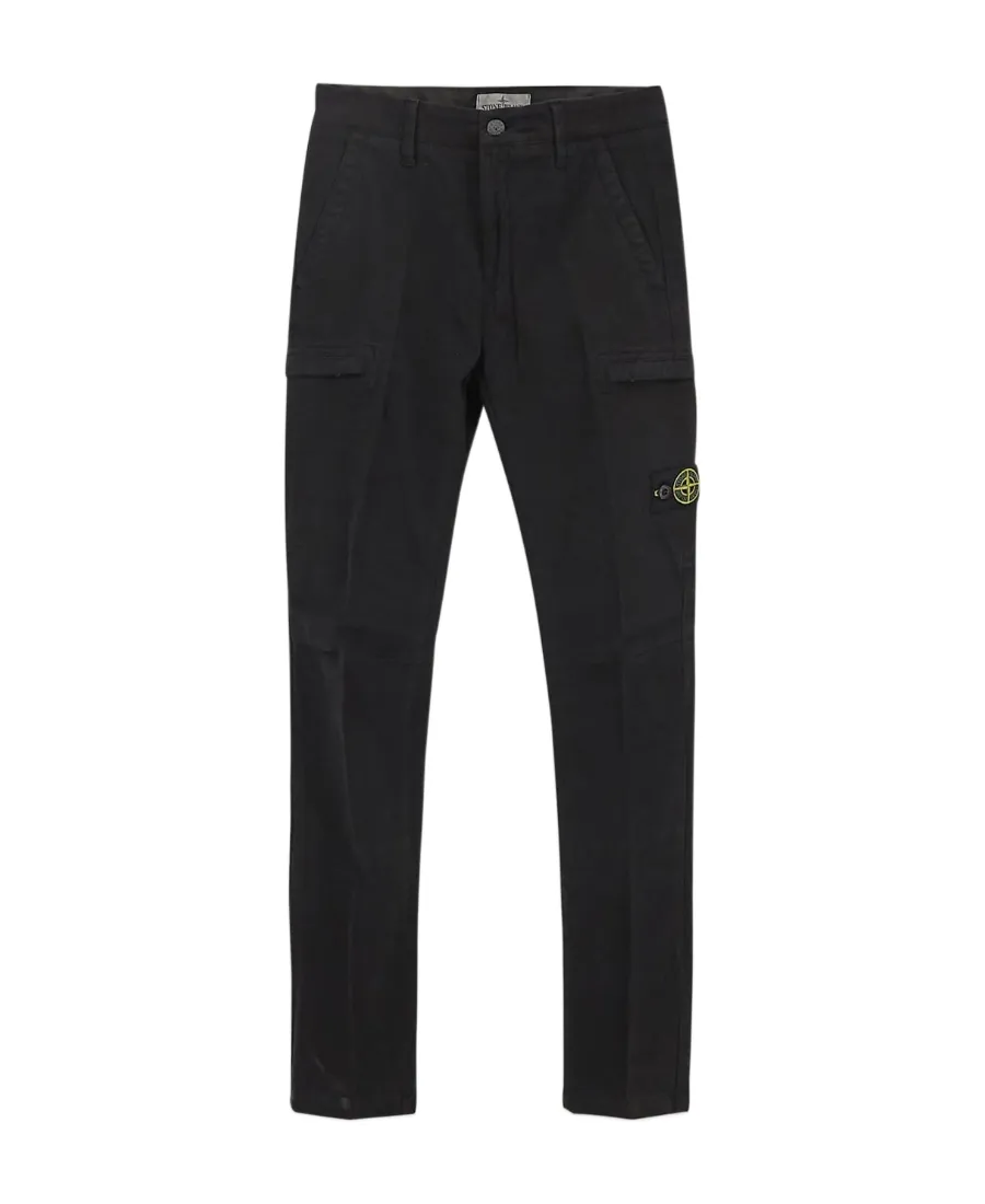 Logo Patch Cargo Trousers