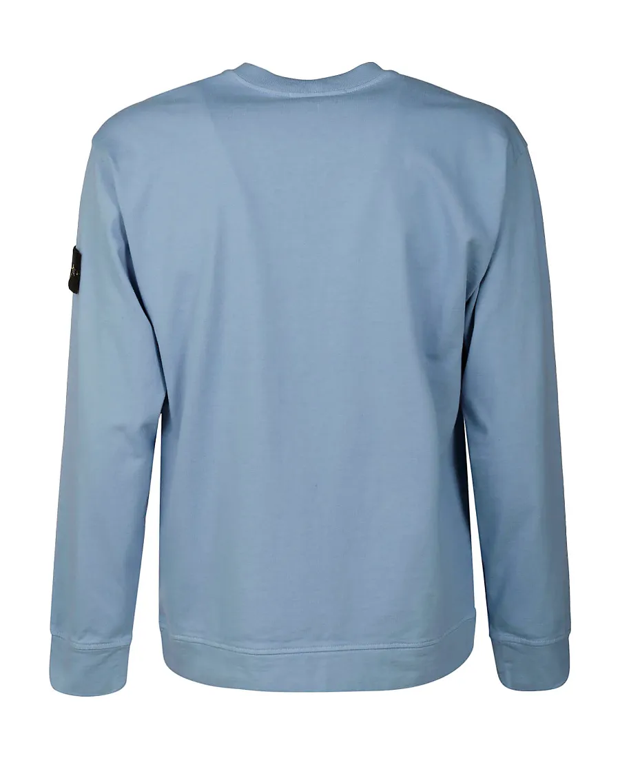 Compass-Patch Cotton Sweatshirt