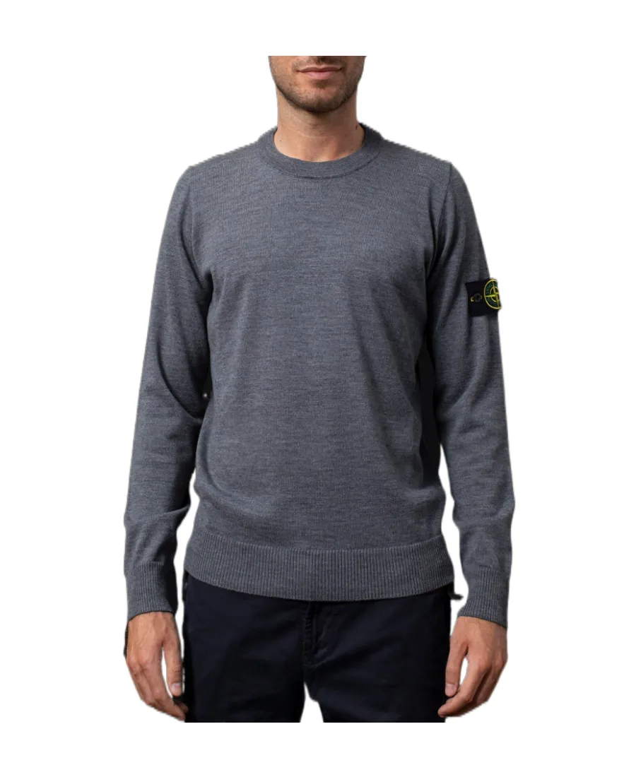 Compass Logo-Patch Knitted Jumper