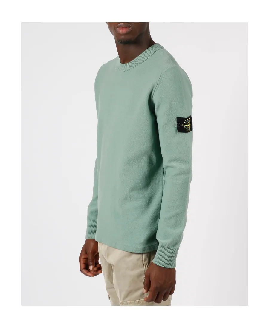 Logo Patch Long-Sleeved Jumper