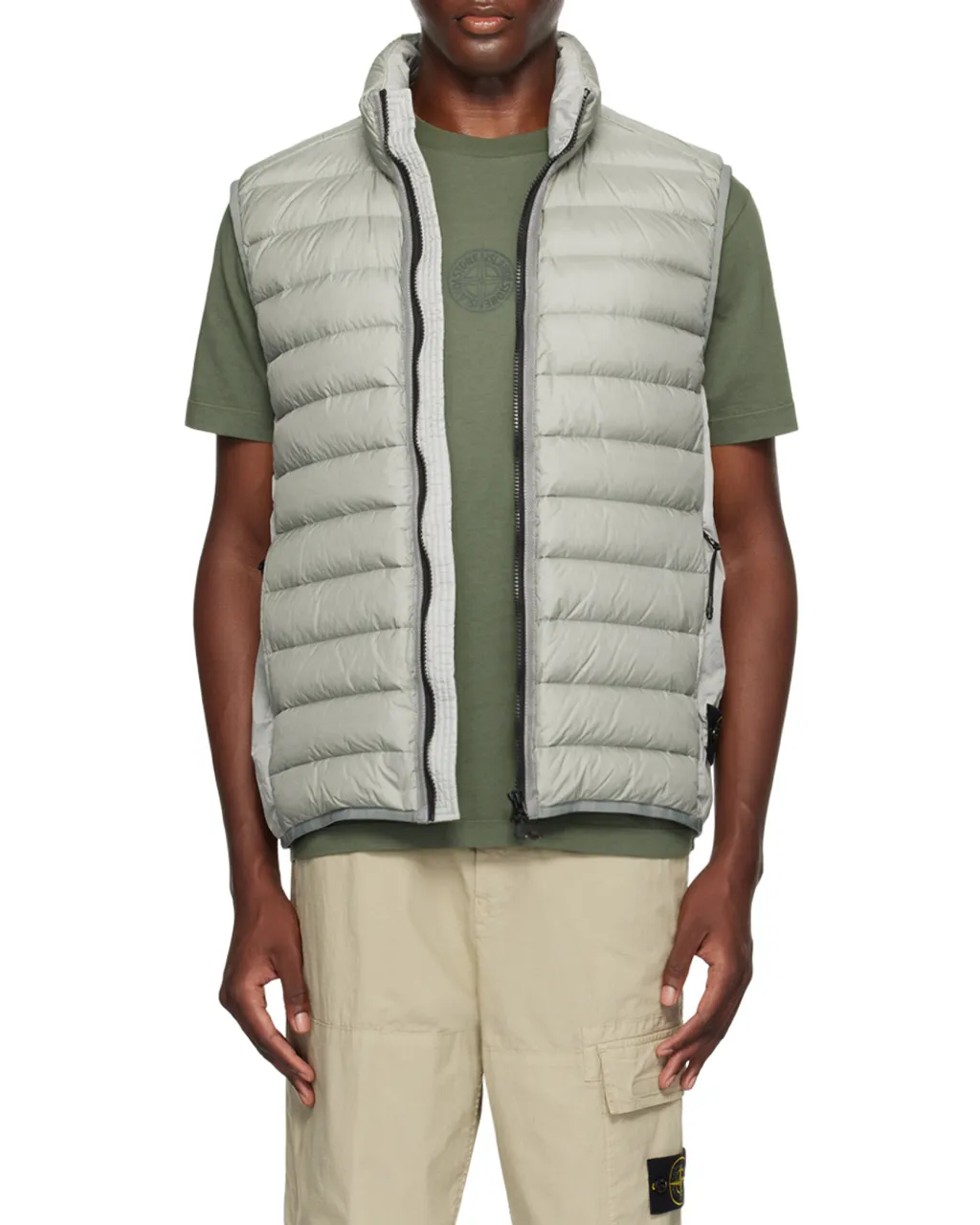 High Neck Padded Vest